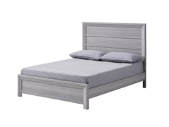 Adelaide Driftwood Queen Panel Bed - Ornate Home