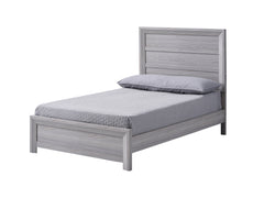 Adelaide Driftwood Twin Panel Bed - Ornate Home