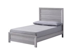 Adelaide Driftwood Twin Panel Bed - Ornate Home