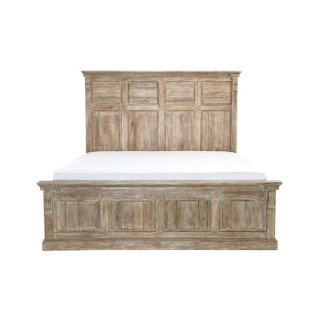 Adelaide Natural Whitewash California King Bed - Ornate Home