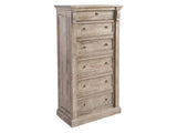 Adelaide Natural Whitewash Chest - Ornate Home