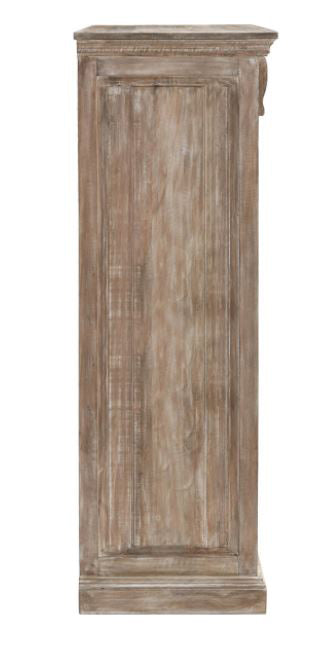 Adelaide Natural Whitewash Chest - Ornate Home