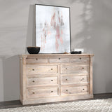 Adelaide Natural Whitewash Dresser - Ornate Home
