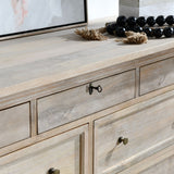 Adelaide Natural Whitewash Dresser - Ornate Home