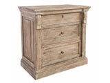 Adelaide Natural Whitewash Nightstand - Ornate Home