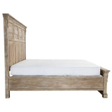 Adelaide Natural Whitewash Queen Bed - Ornate Home