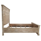 Adelaide Natural Whitewash Queen Bed - Ornate Home