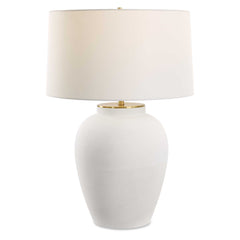 Adelaide White Table Lamp - Ornate Home