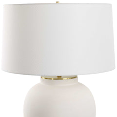 Adelaide White Table Lamp - Ornate Home