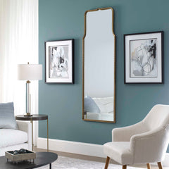 Adelasia Antiqued Gold Mirror - Ornate Home