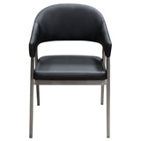 Adele  Black Accent Chairs (Set of 2) - Ornate Home