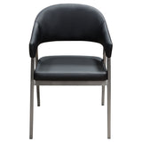 Adele  Black Dining Chairs (Set of 2) - Ornate Home