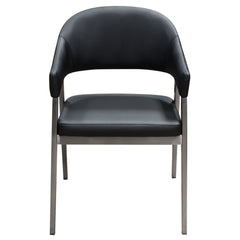 Adele  Black Dining Chairs (Set of 2) - Ornate Home