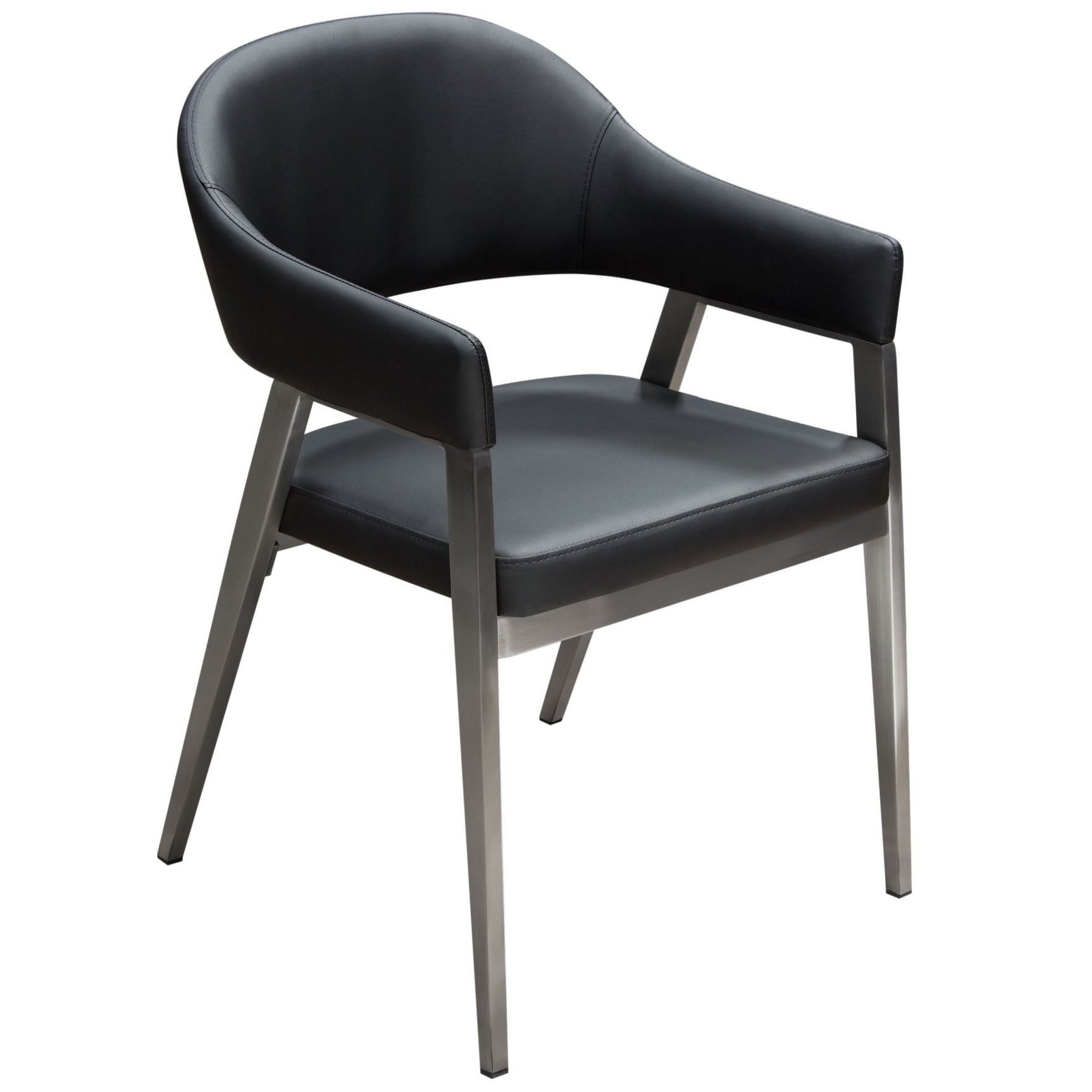 Adele  Black Dining Chairs (Set of 2) - Ornate Home