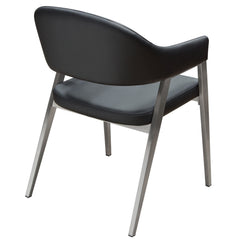 Adele  Black Dining Chairs (Set of 2) - Ornate Home