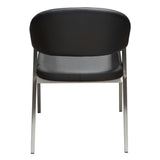 Adele  Black Dining Chairs (Set of 2) - Ornate Home