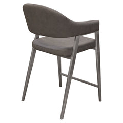 Adele Grey Counter Height Chairs (Set of 2) - Ornate Home