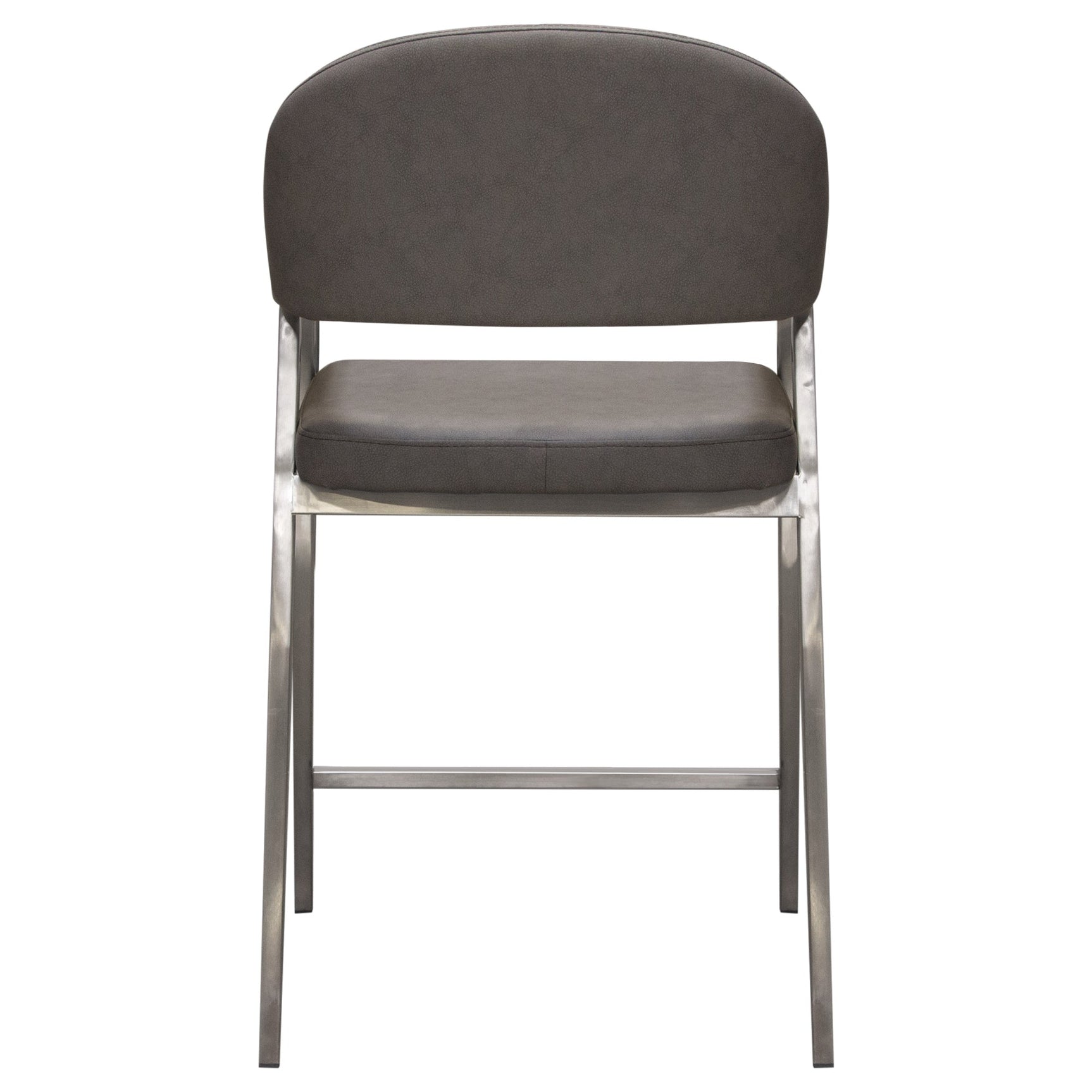 Adele Grey Counter Height Chairs (Set of 2) - Ornate Home