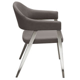 Adele Grey Dining Chairs (Set of 2) - Ornate Home