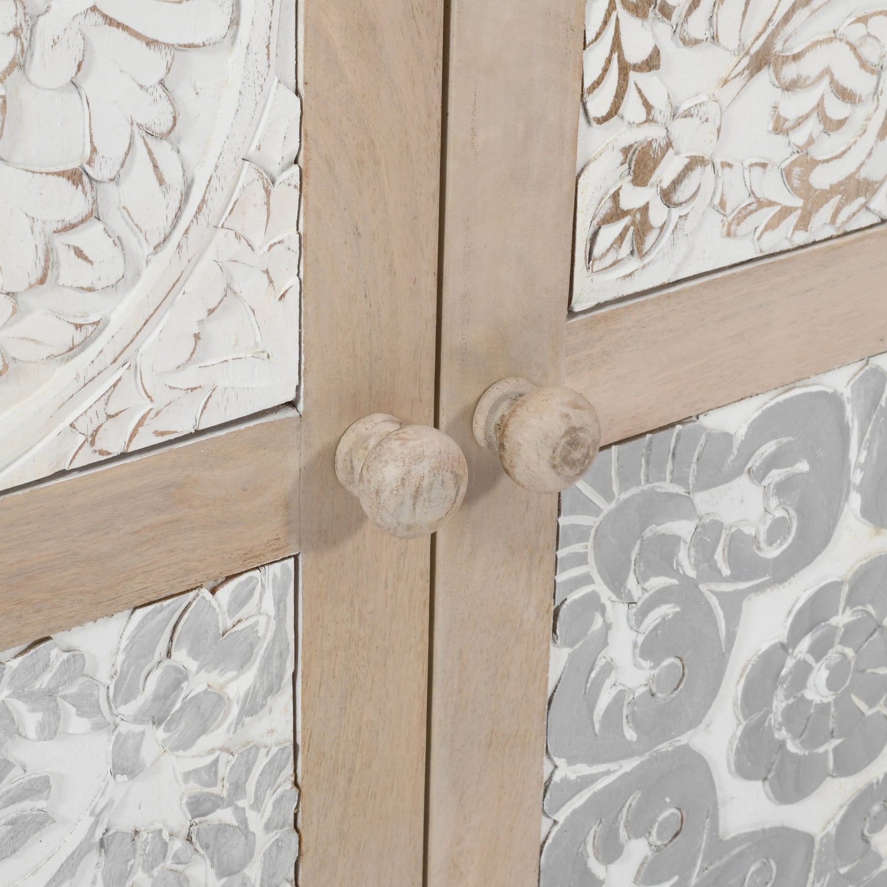 Adele White Accent Cabinet - Ornate Home