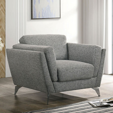 Adelene Gray Chair - Ornate Home