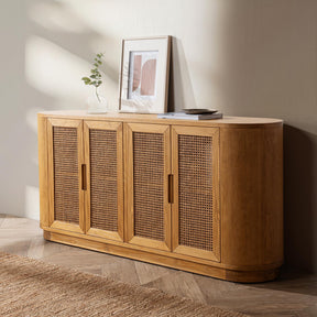 Adelheid Natural 4-Door Buffet