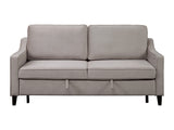 Adelia Cobblestone Studio Sofa with Pull-out Bed - Ornate Home