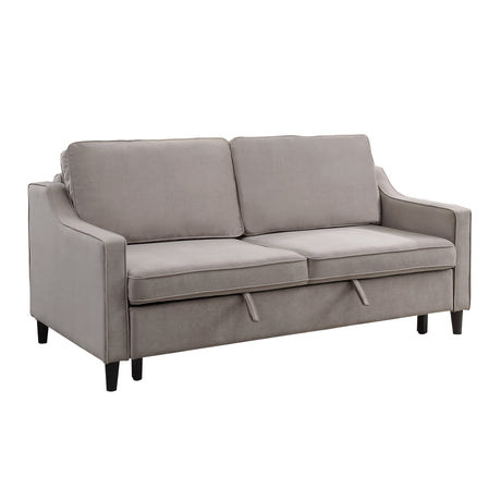 Adelia Cobblestone Studio Sofa with Pull-out Bed - Ornate Home