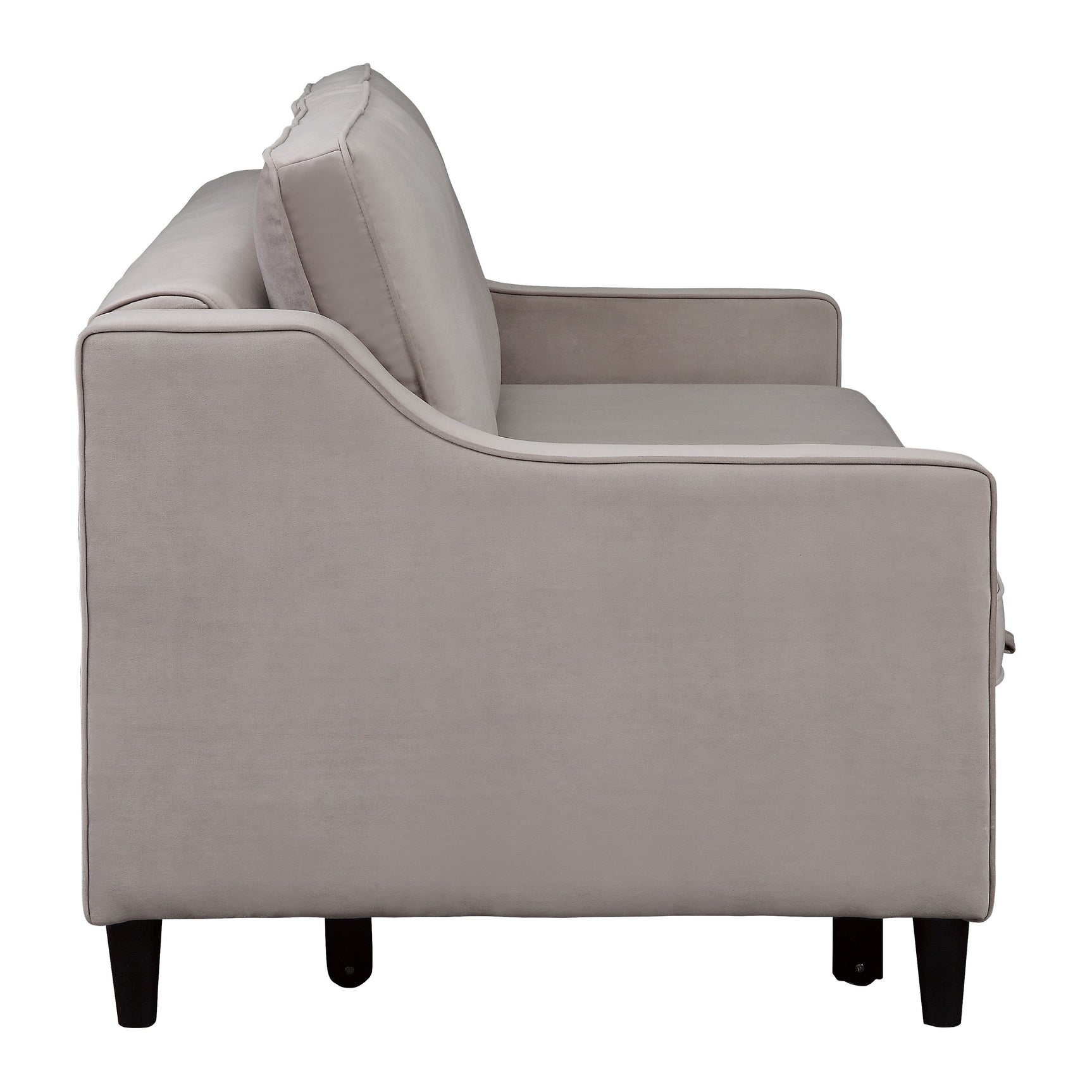 Adelia Cobblestone Studio Sofa with Pull-out Bed - Ornate Home