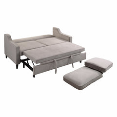 Adelia Cobblestone Studio Sofa with Pull-out Bed - Ornate Home