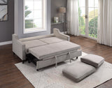 Adelia Cobblestone Studio Sofa with Pull-out Bed - Ornate Home