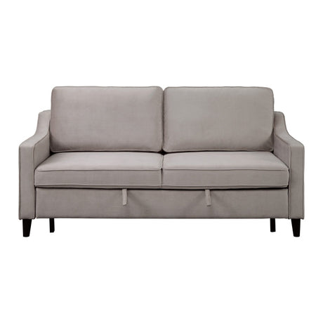 Adelia Cobblestone Studio Sofa with Pull-out Bed - Ornate Home
