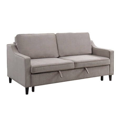 Adelia Cobblestone Studio Sofa with Pull-out Bed - Ornate Home