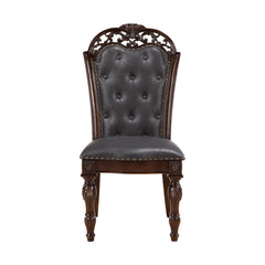 Adelina Brown 5pc Dining Set - Ornate Home