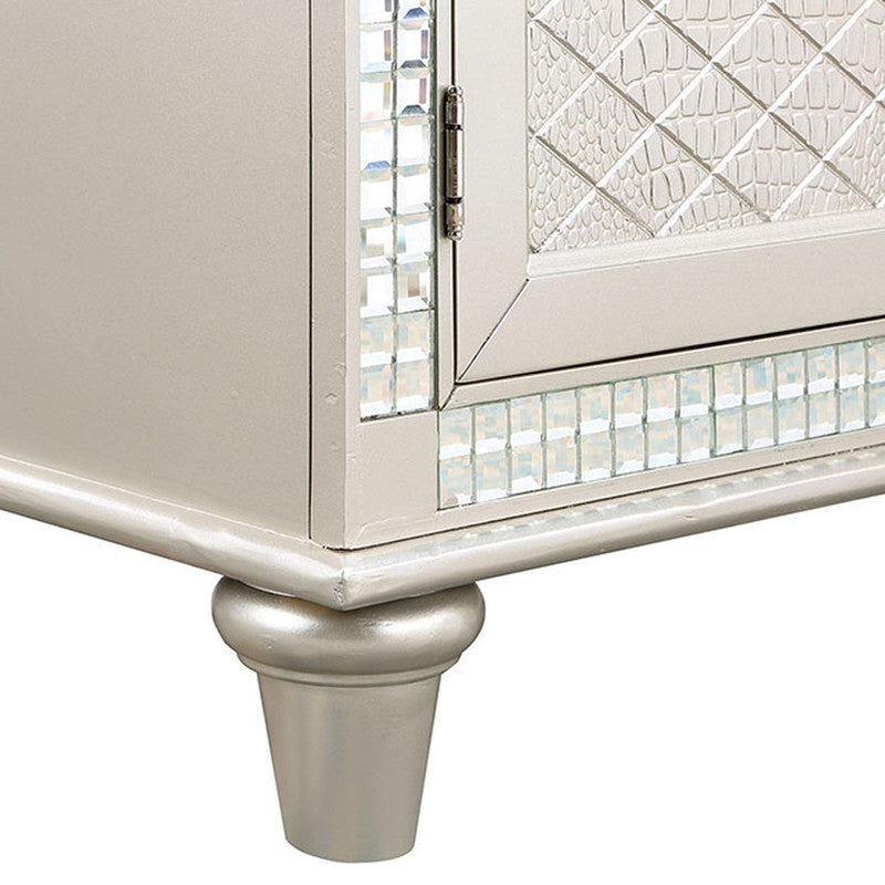 Adelina Champagne Server - Ornate Home