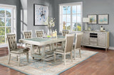 Adelina Champagne/Warm Gray Side Chair (Set of 2) - Ornate Home