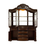 Adelina Cherry Buffet & Hutch - Ornate Home