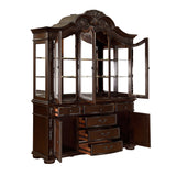 Adelina Cherry Buffet & Hutch - Ornate Home