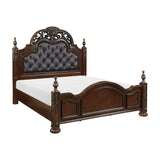 Adelina Cherry California King Bed - Ornate Home