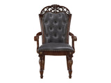Adelina Cherry Dining Arm Chair (Set of 2) - Ornate Home