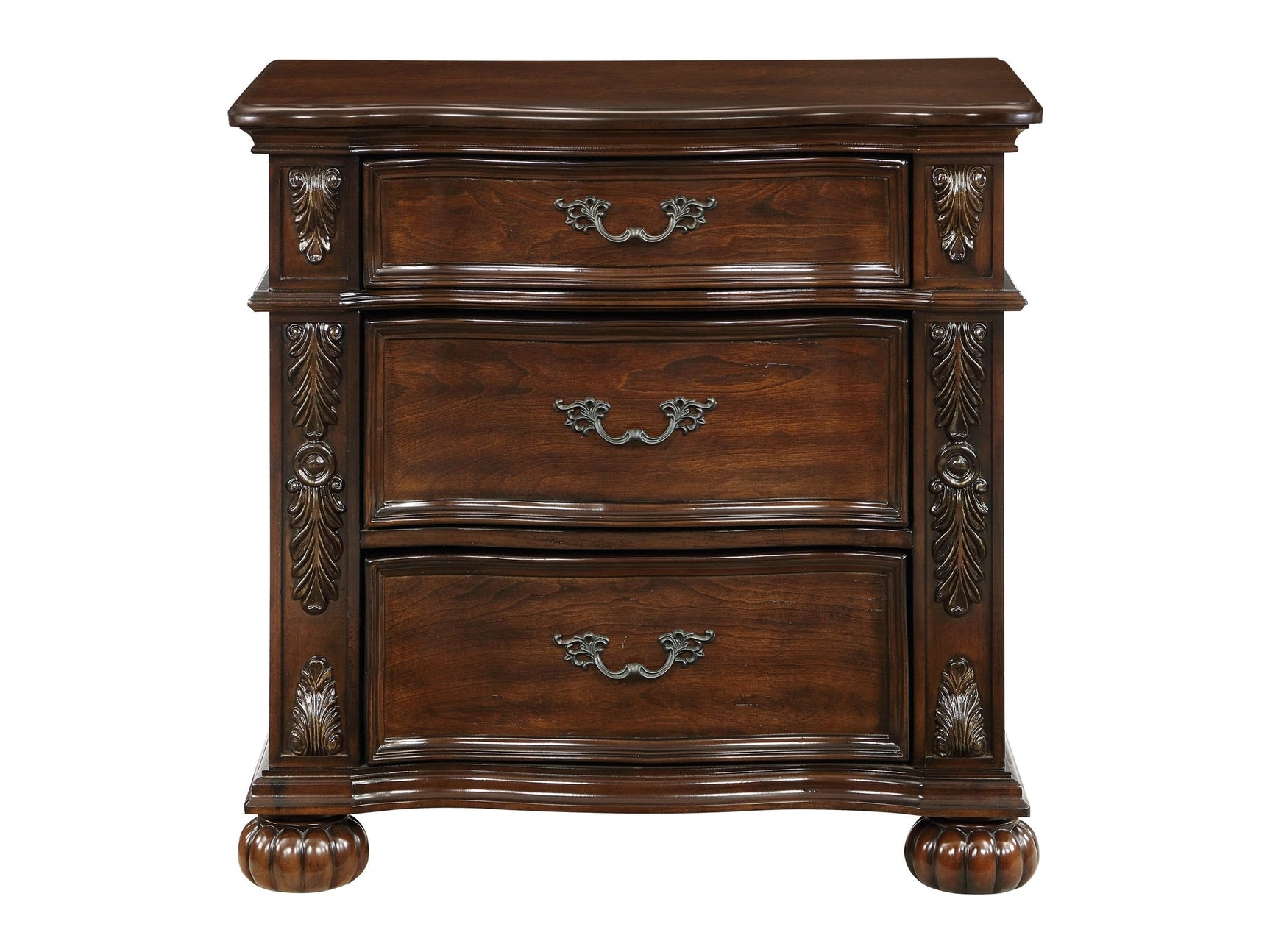 Adelina Cherry Nightstand - Ornate Home