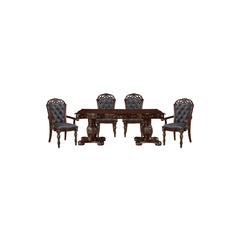 Adelina Gray 7pc Dining Set - Ornate Home