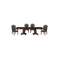 Adelina Gray 7pc Dining Set - Ornate Home
