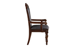 Adelina Gray 7pc Dining Set - Ornate Home