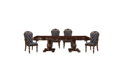Adelina Gray 7pc Dining Set - Ornate Home