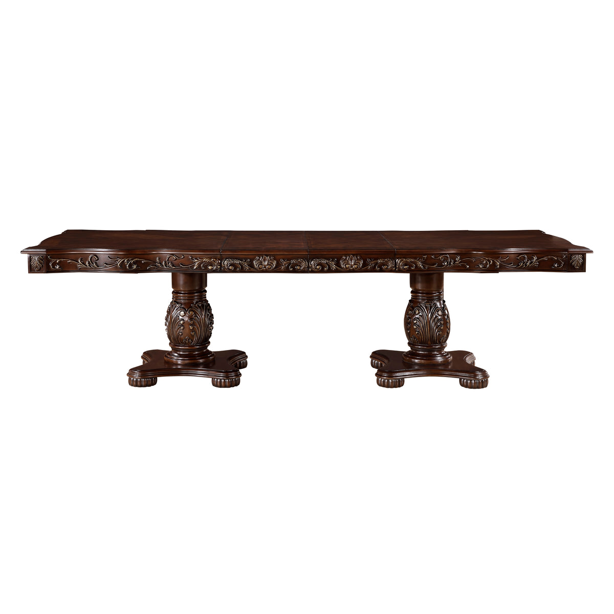 Adelina Gray 9pc Dining Set - Ornate Home