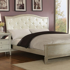 Adeline Silver Cal.King Bed - Ornate Home