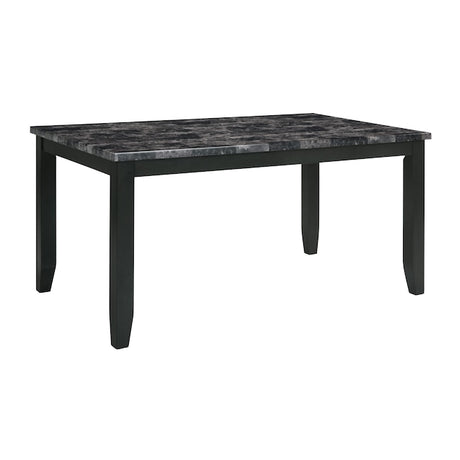 Adia Dark Gray 7 Pc. Dinning Table Set - Ornate Home