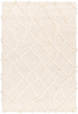 Adica Cream Wool Area Rug - Clearance - Ornate Home