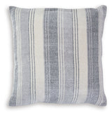 Adikus Blue/Gray/White Pillow (Set of 4) (Online Special Price) - Ornate Home